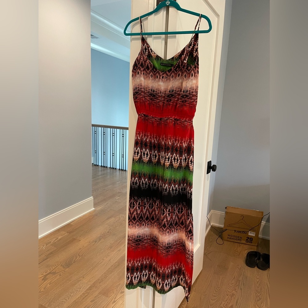 Vix silk multicolored maxi .